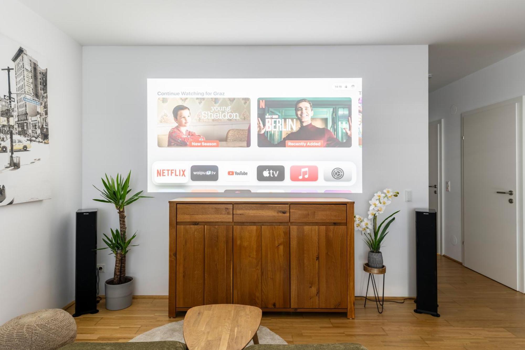 Edler Wohnraum Panoramablick 3 Sz Boxspringbetten, E-Ladestation, Kaffeevollautomat, Klima, Lift, Terrasse & 2Xtg Graz Eksteriør billede