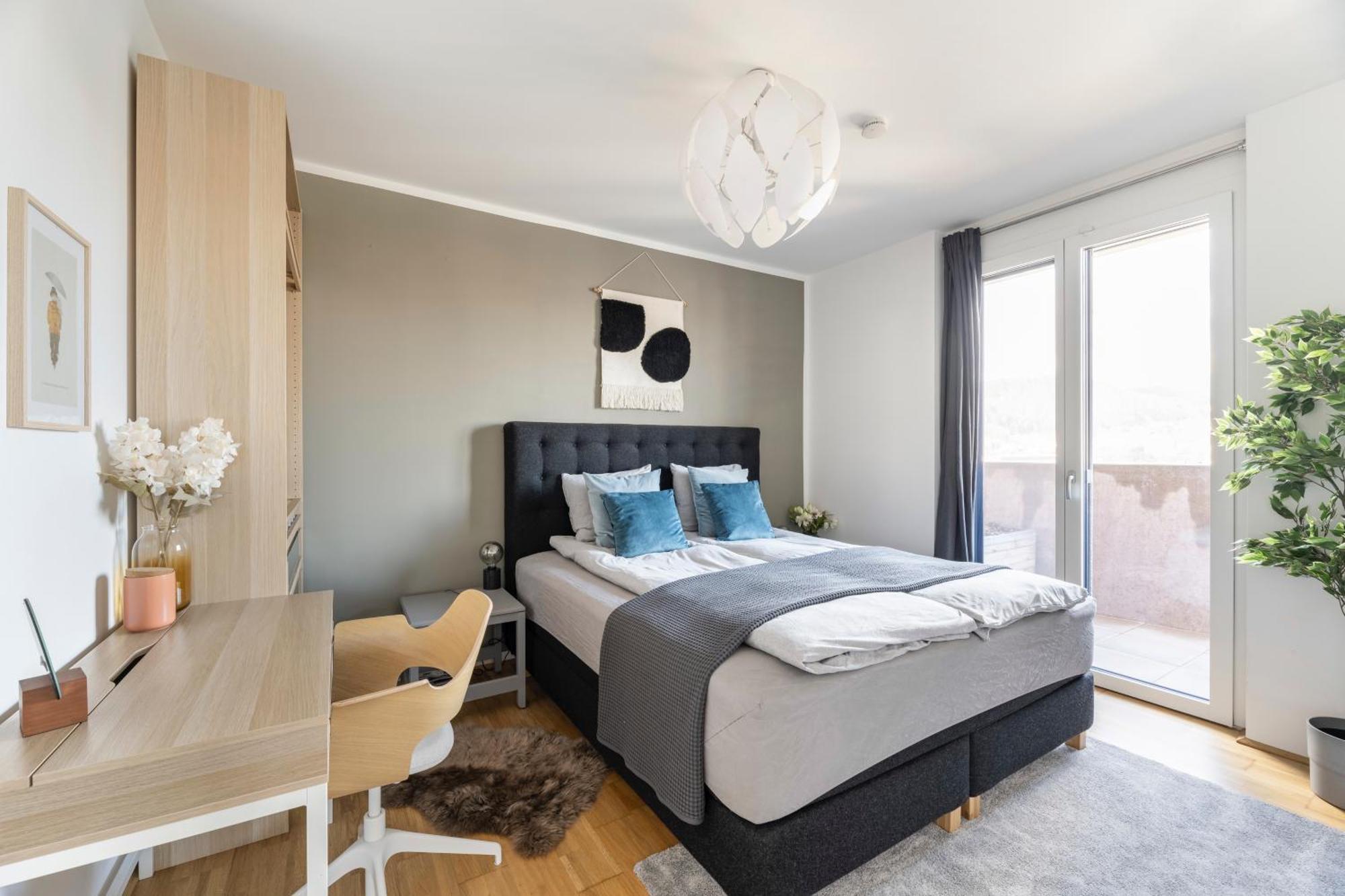 Edler Wohnraum Panoramablick 3 Sz Boxspringbetten, E-Ladestation, Kaffeevollautomat, Klima, Lift, Terrasse & 2Xtg Graz Eksteriør billede